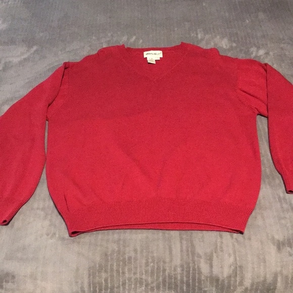 Eddie Bauer V neck sweater - Picture 3 of 7